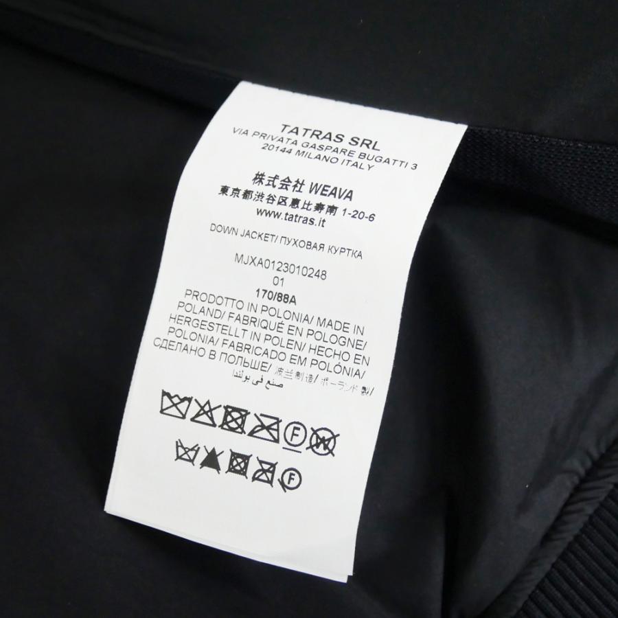 TATRAS タトラス メンズダウンジャケット MJXA0123010248 / ASSORO ブラックの画像