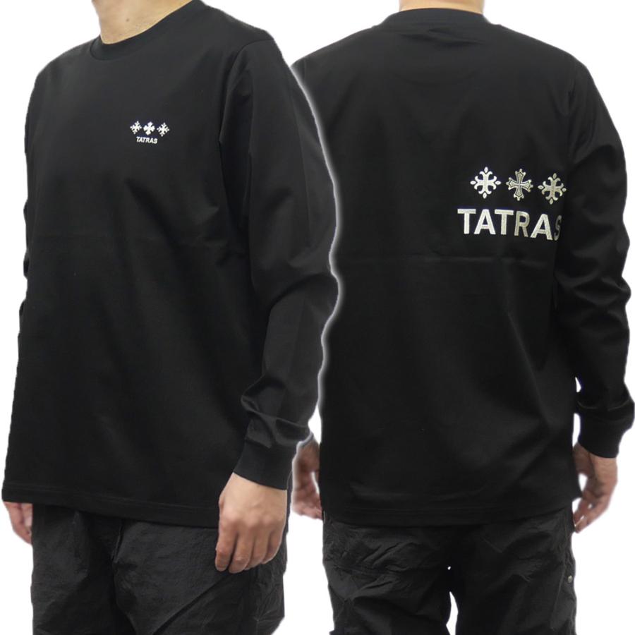 TATRAS タトラス メンズクルーネックロングTシャツ MTAT24S8242 TATRAS タトラス メンズクルーネックロングTシャツ MTAT24S8242