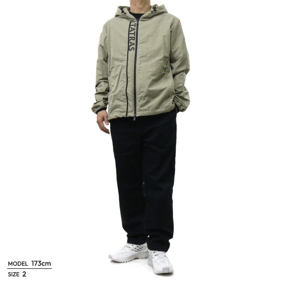 TATRAS タトラス メンズナイロンジャケット MCKZ0641033588 / AUDEE ベージュ 2026春夏新作の画像