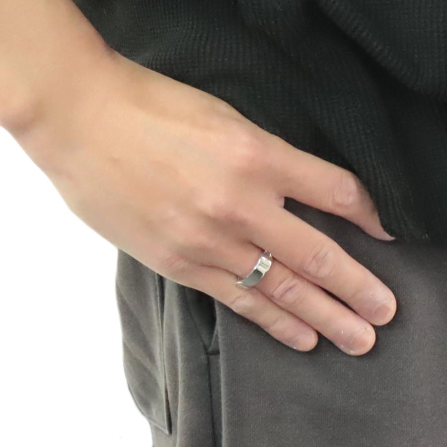 TOMWOOD トムウッド リング 101586/ID Band Ring シルバー 2026春夏新作の画像