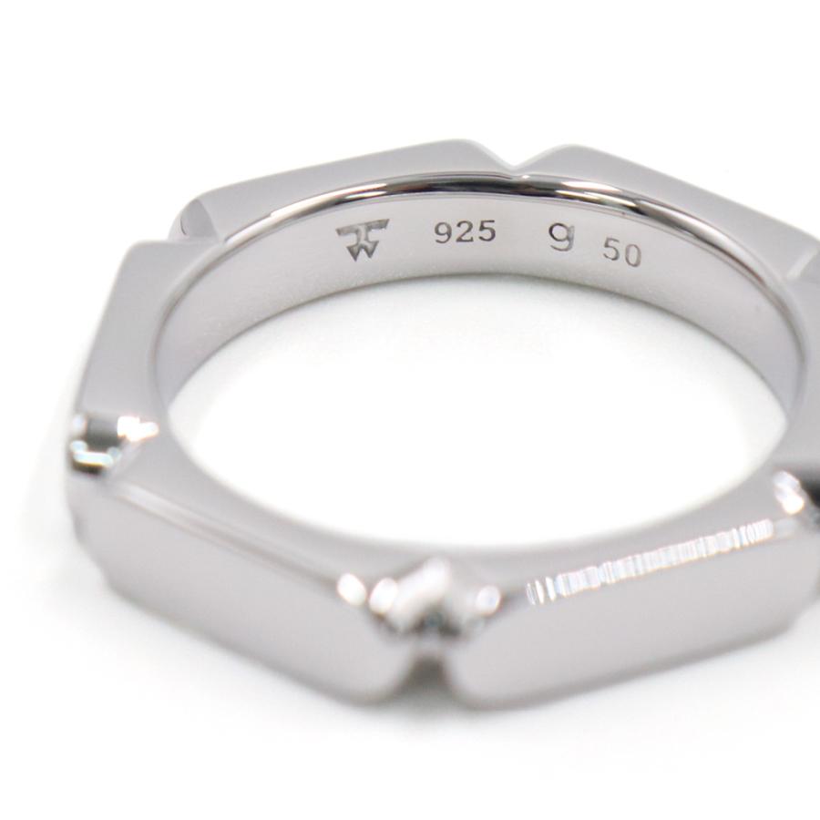 TOMWOOD トムウッド リング 101439 / Umi Band Ring Slim シルバー 2026春夏新作の画像