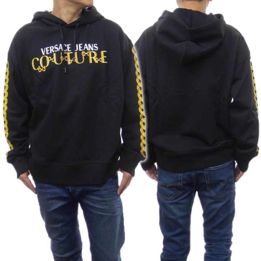 VERSACE JEANS COUTURE パーカ 75gaif01-cf00f VERSACE ヴェルサーチェ JEANS COUTURE パーカ フーディ
