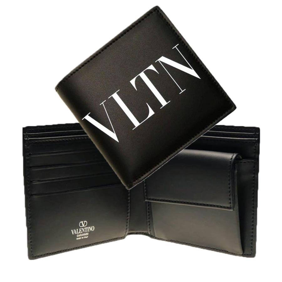 VALENTINO ブラック二つ折り財布 ☆関税込☆VALENTINO☆ヴァレンティノ 二つ折り財布☆正規品