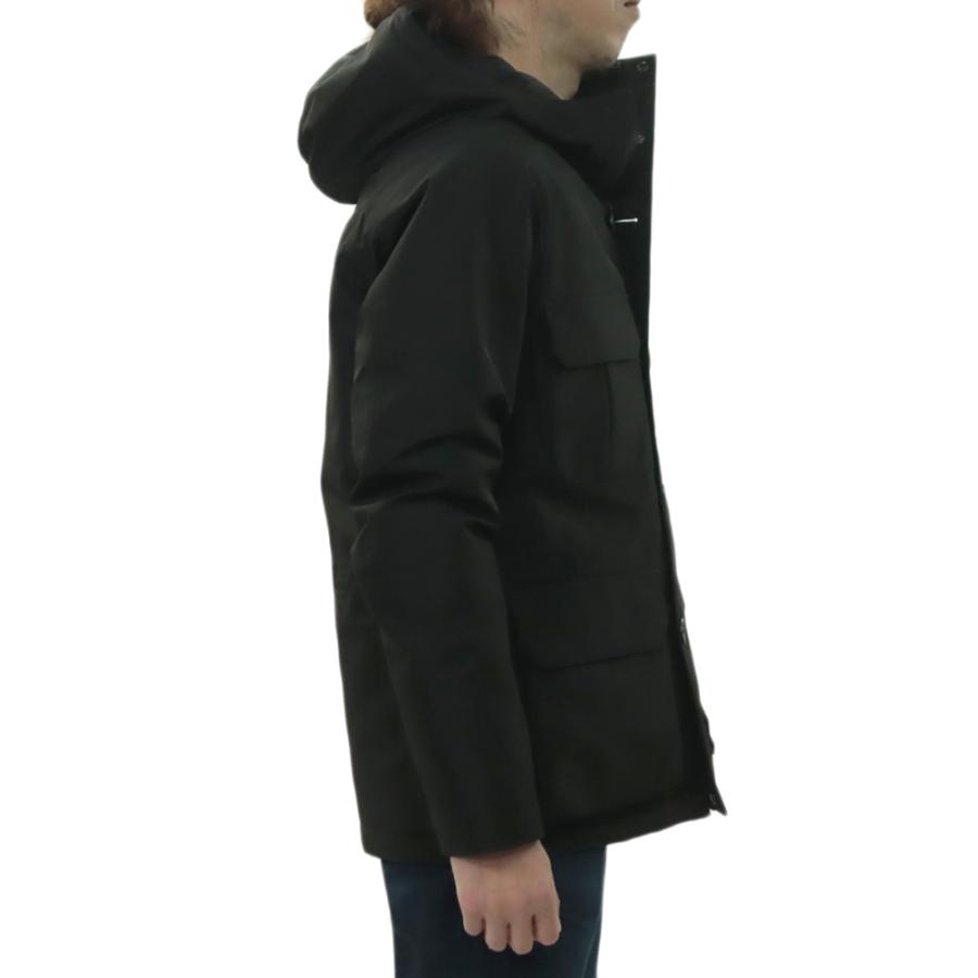WOOLRICH ウールリッチ メンズ ダウンジャケット ファー WOOU1126/GTX MOUNTAIN JACKET ブラックの画像