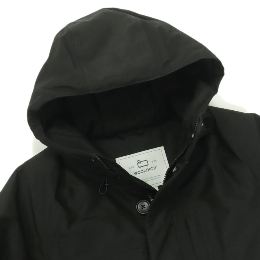WOOLRICH ウールリッチ メンズ ダウンジャケット ファー WOOU1126/GTX MOUNTAIN JACKET ブラックの画像
