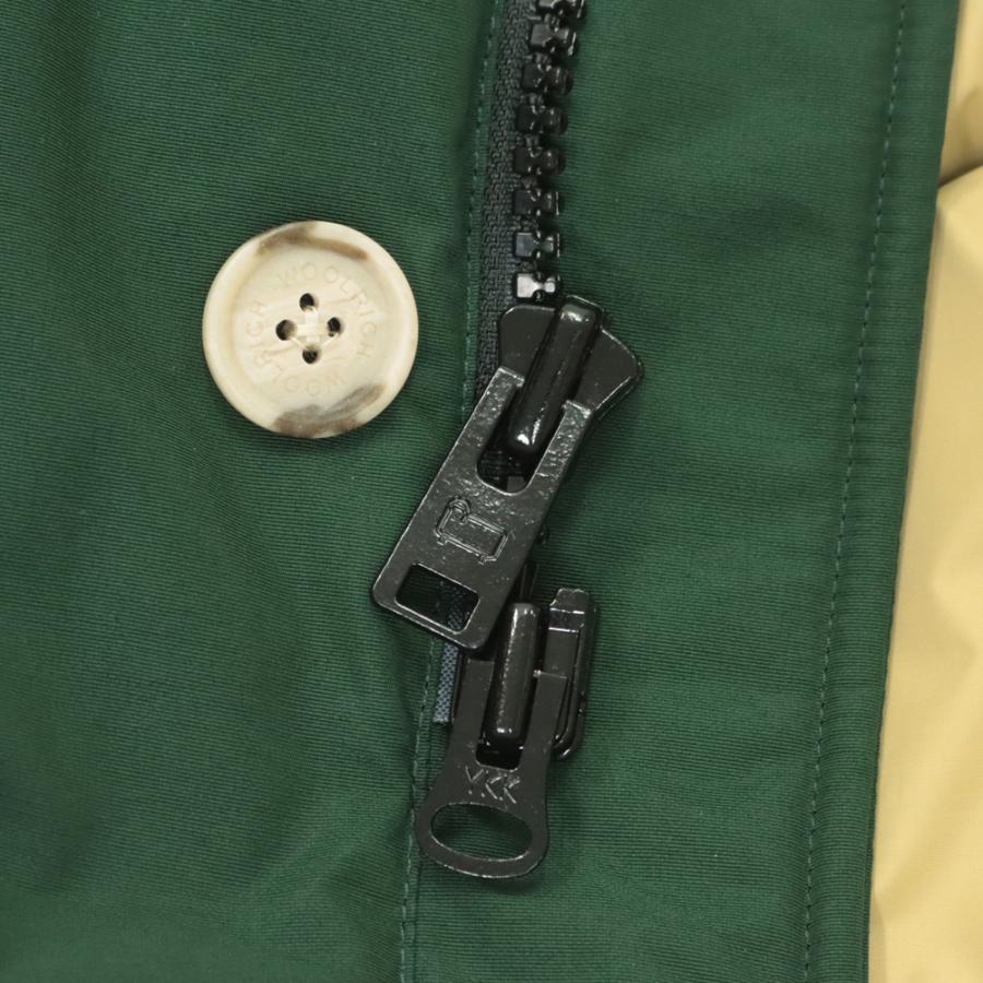 WOOLRICH ウールリッチ メンズ ダウンジャケット ファー ミドル丈 WOOU0484/SHORT ARCTIC PARKA ダークグリーンの画像
