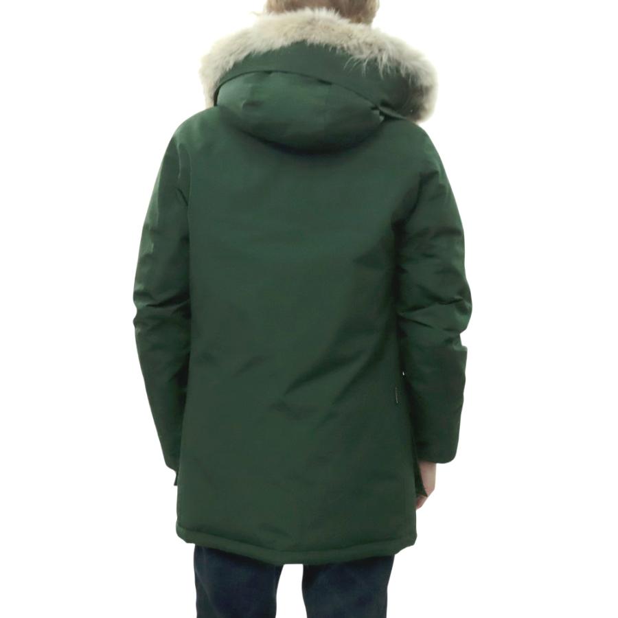WOOLRICH ウールリッチ メンズ ダウンジャケット ファー WOOU0482/ARTIC PARKA ダークグリーンの画像