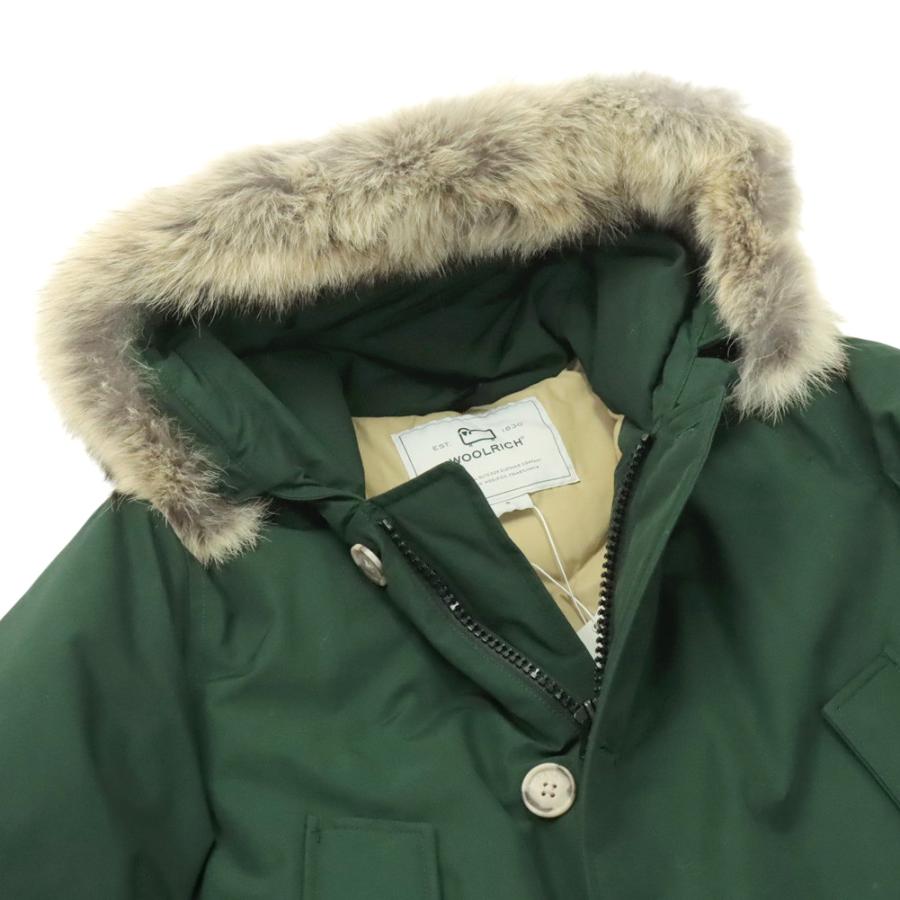WOOLRICH ウールリッチ メンズ ダウンジャケット ファー WOOU0482/ARTIC PARKA ダークグリーンの画像