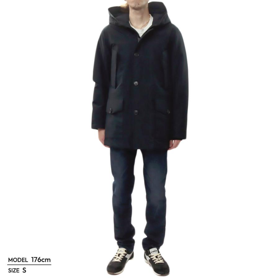 WOOLRICH ウールリッチ メンズ ダウンジャケット ファー WOOU1127/GTX MOUNTAIN PARKA ブラックの画像