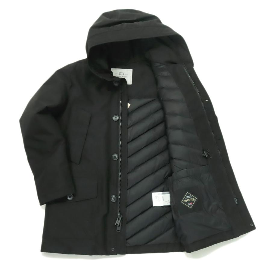 WOOLRICH ウールリッチ メンズ ダウンジャケット ファー WOOU1127/GTX MOUNTAIN PARKA ブラックの画像