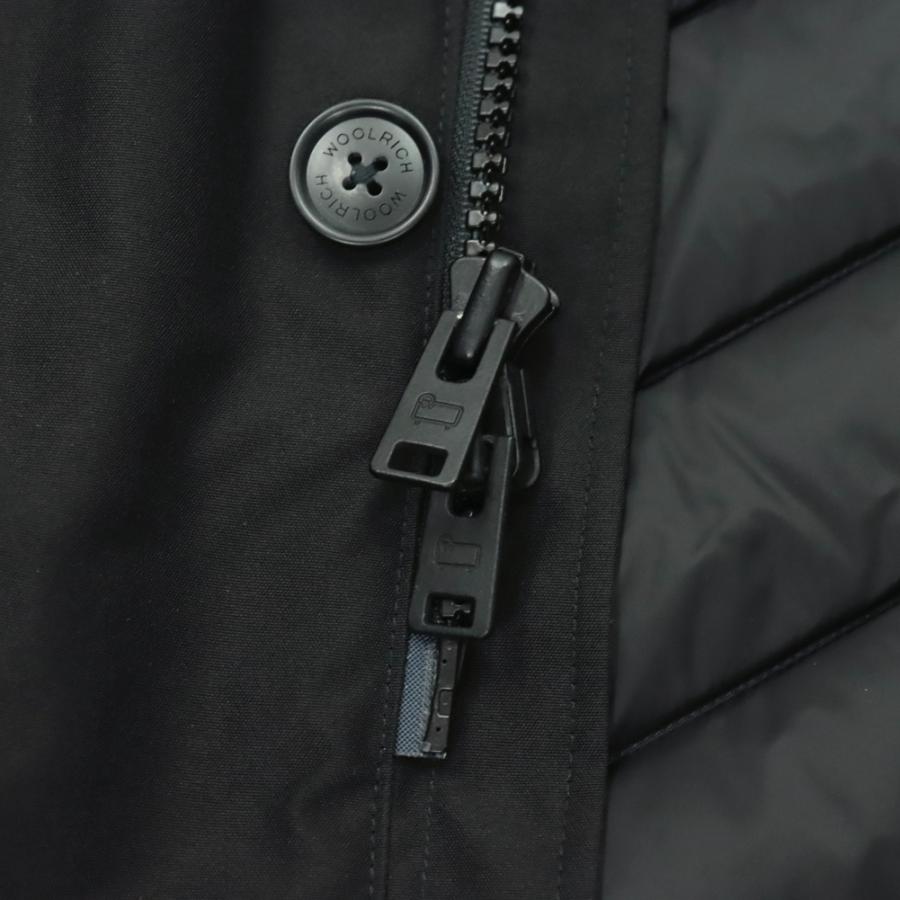 WOOLRICH ウールリッチ メンズ ダウンジャケット ファー WOOU1127/GTX MOUNTAIN PARKA ブラックの画像