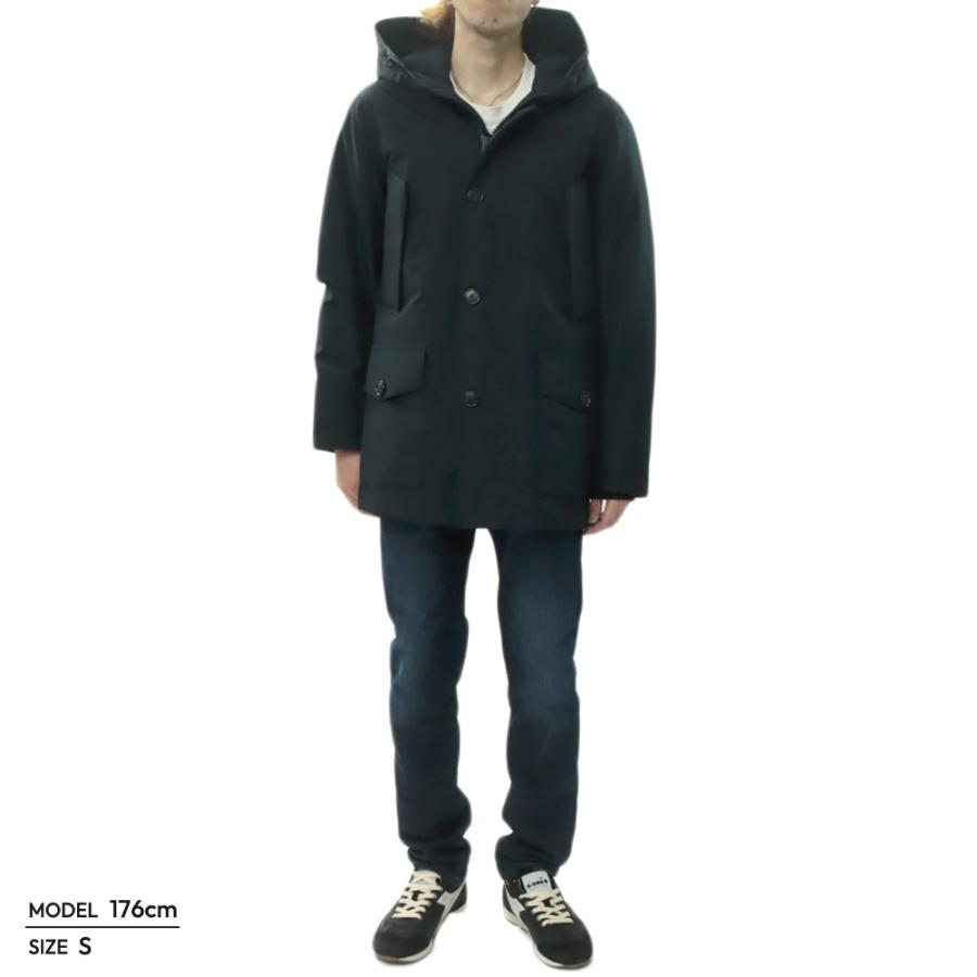 WOOLRICH ウールリッチ メンズ ダウンジャケット ファー WOOU1127/GTX MOUNTAIN PARKA ネイビーの画像