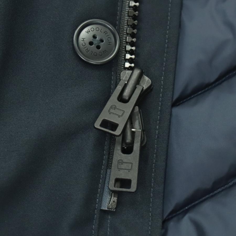 WOOLRICH ウールリッチ メンズ ダウンジャケット ファー WOOU1127/GTX MOUNTAIN PARKA ネイビーの画像