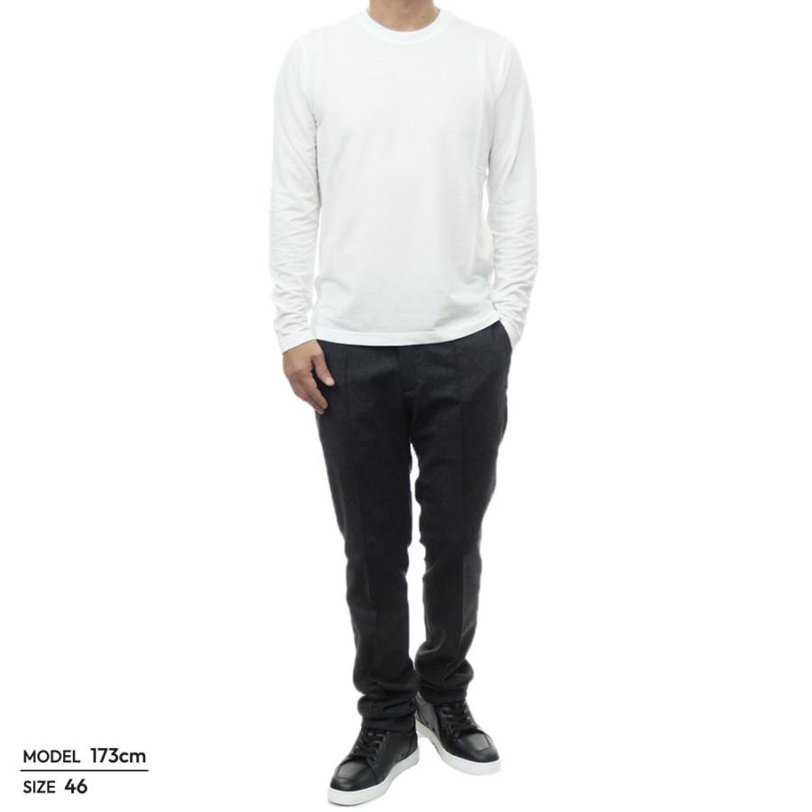 ZANONE ザノーネ メンズクルーネックロングTシャツ 815134 ZG380