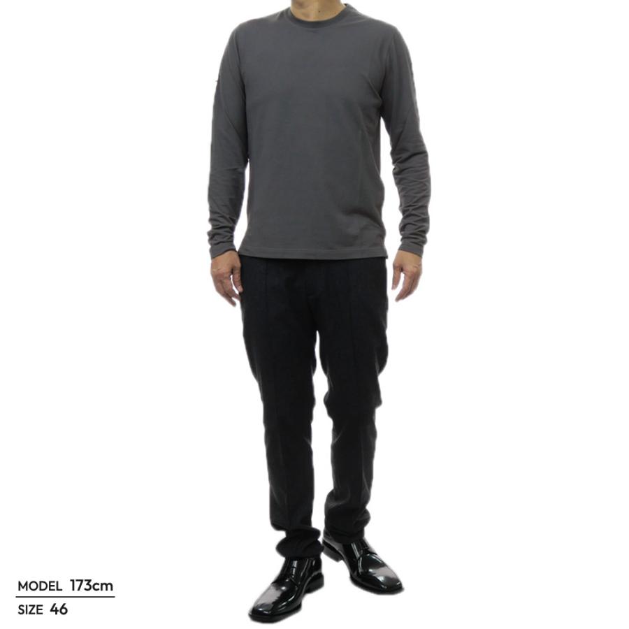 ZANONE（ザノーネ） メンズクルーネックロングTシャツ 815134 ZG380
