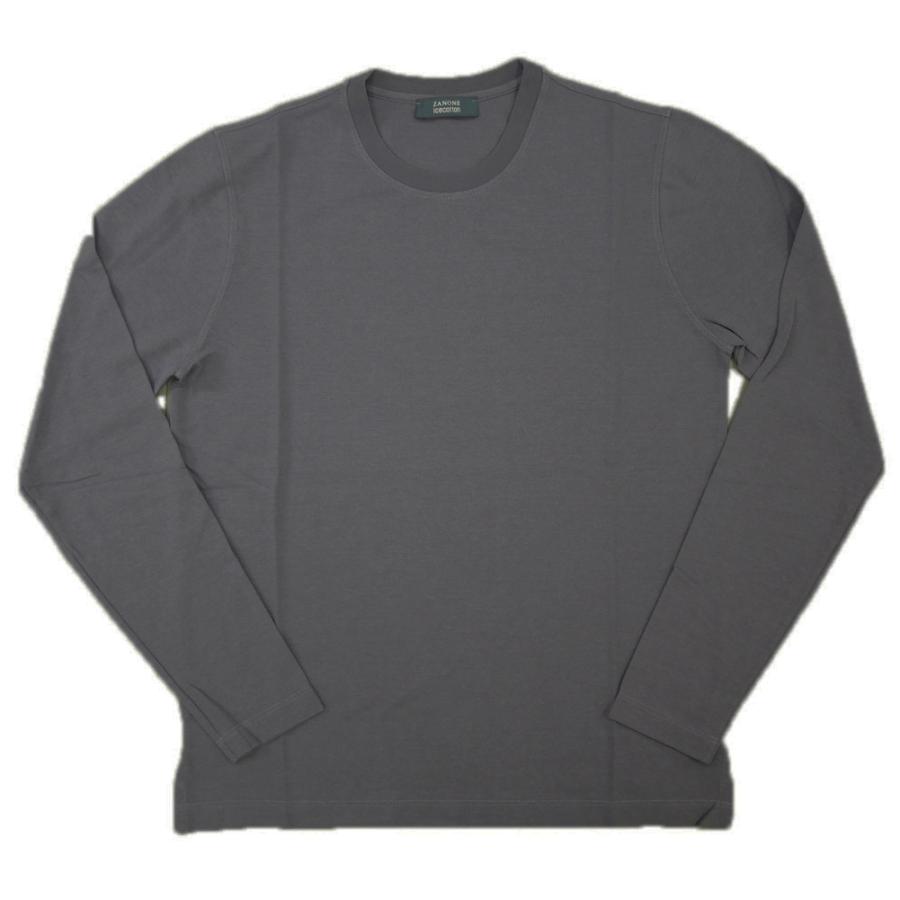ZANONE（ザノーネ） メンズクルーネックロングTシャツ 815134 ZG380