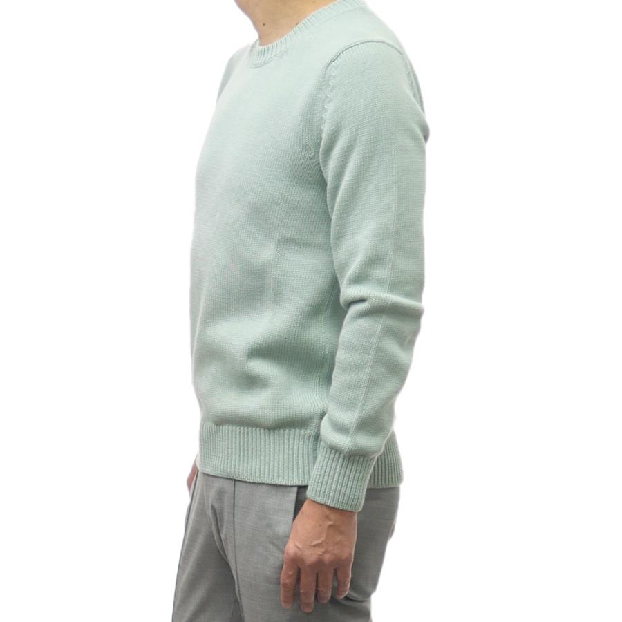 ザノーネ ZANONE SLOWEAR ニット セーター アンゴラ混 緑 38 ZANONE クルーネックニット |SLOWEAR|CORONET（コロネット）公式