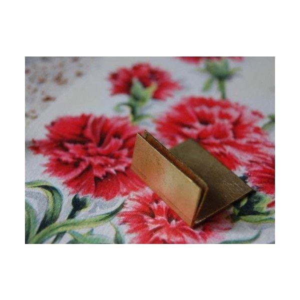 カードスタンド おしゃれ 真鍮 アンティーク ゴールド ポップ立て サイン 志成販売 ブラス Sサイズ 20個セット 306085 送料無料 翌営業日出荷 |  | 06