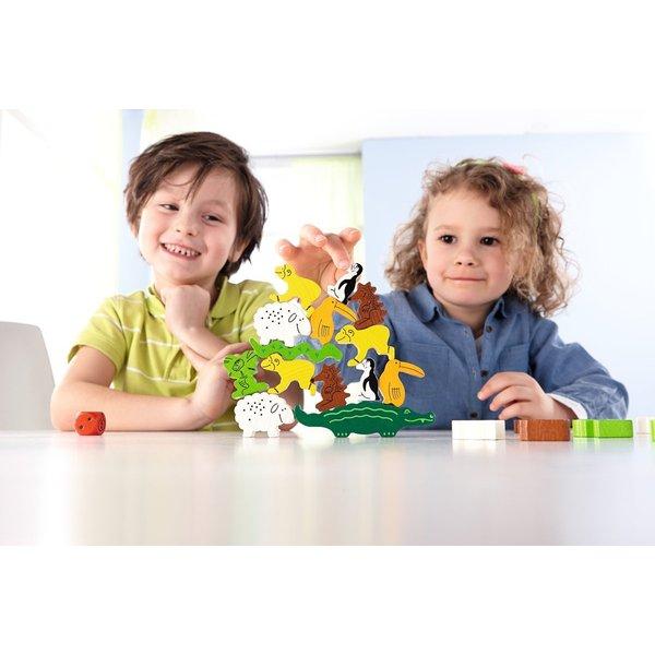 ワニに乗る ゲーム 送料無料 15時までのご注文で当日出荷 HABA ハバ社 正規輸入品 知育玩具  木のおもちゃ バランスゲーム 木製玩具 |  | 06