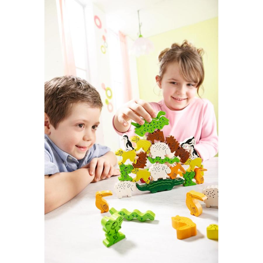 ワニに乗る ゲーム 送料無料 15時までのご注文で当日出荷 HABA ハバ社 正規輸入品 知育玩具  木のおもちゃ バランスゲーム 木製玩具 |  | 05