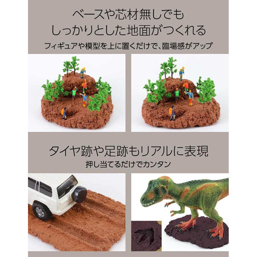 アーテック ジオラマ粘土 コルッキー ライトブラウン 1個 思いのままに地面を造形できる ジオラマ専用粘土 送料無料 翌営業日出荷 |  | 10