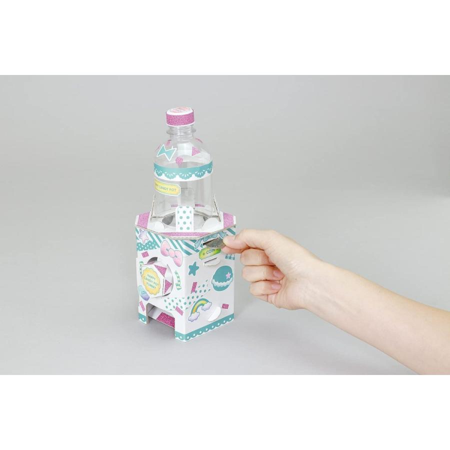 工作キット キャンディーポット 貯金箱 ガチャガチャ おしゃれ 子ども 面白い 工作 自由研究 カワイイ キラキラ 小学生 飴 お菓子 アーテック 送料無料 |  | 04