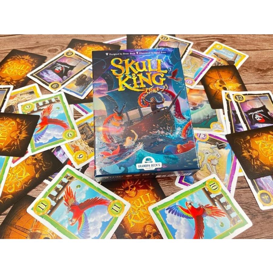 【収納ゴムバンド特典付き】スカルキング skullking 日本語版 リゴレ カードゲーム 送料無料 翌営業日出荷 |  | 02