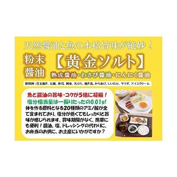 しょうゆの粉末（熟成醤油）「黄金ソルト」20g 3本 送料無料 |  | 02