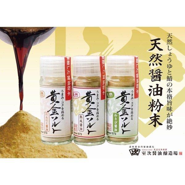 しょうゆの粉末（熟成醤油）「黄金ソルト」20g 3本 送料無料 |  | 05