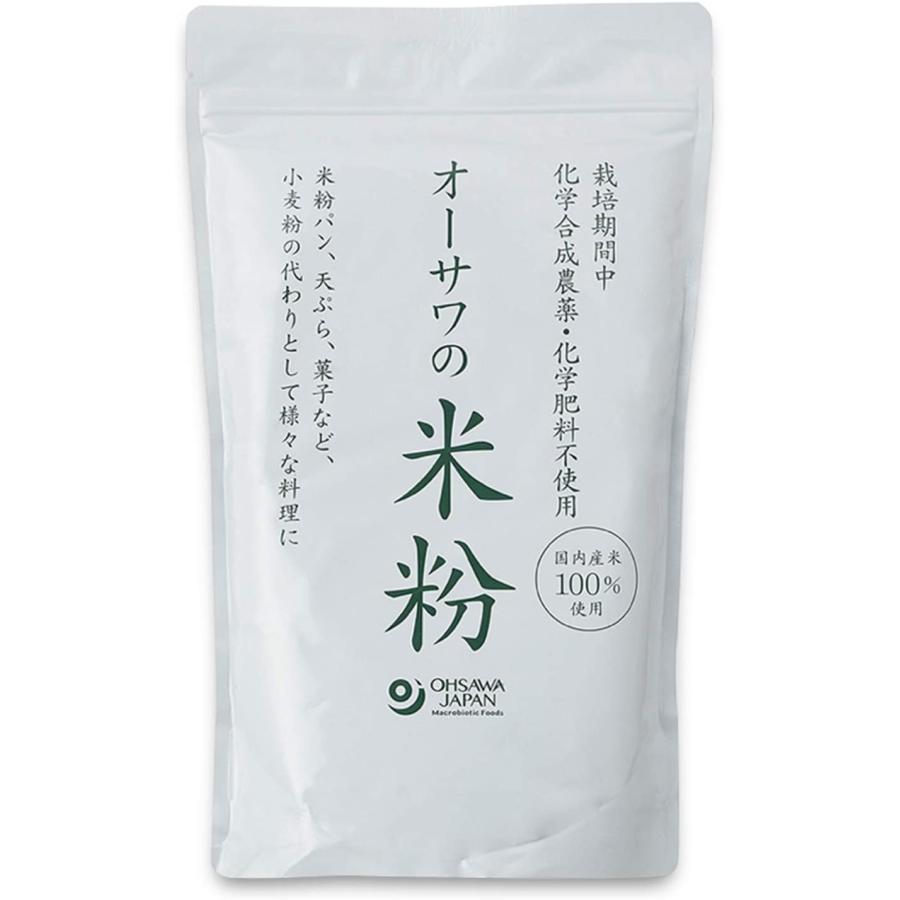 オーサワの国内産米粉 農薬化学肥料不使用 小麦粉の代用 国産米１００％ オーサワジャパン マクロビ 自然食品 送料無料 翌営業日出荷 |  | 01