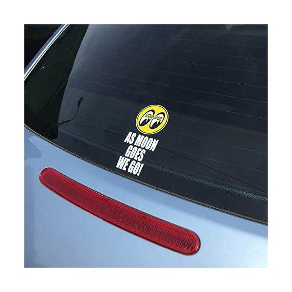ムーンアイズ As MOON Goes We Go ステッカー DM204 転写ステッカー カー用品 送料無料 翌営業日出荷 | MOONEYES | 02