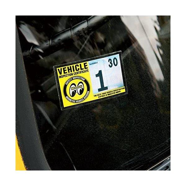 MOONEYES JCI ステッカー平成29年1月以降 DM221 車検 車検標章 カバーステッカー カーステッカー 送料無料 翌営業日出荷 | MOONEYES | 02