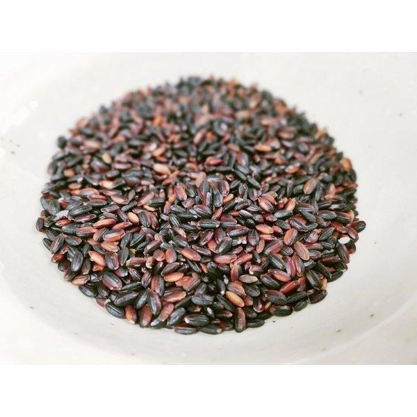 雑穀米 送料無 国産 信州 長野県産 紫米 (古代米 黒米) 600g (200g 3個セット) |  | 03