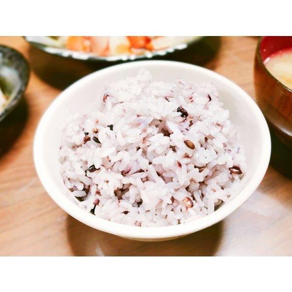雑穀米 送料無 国産 信州 長野県産 紫米 (古代米 黒米) 600g (200g 3個セット) |  | 04