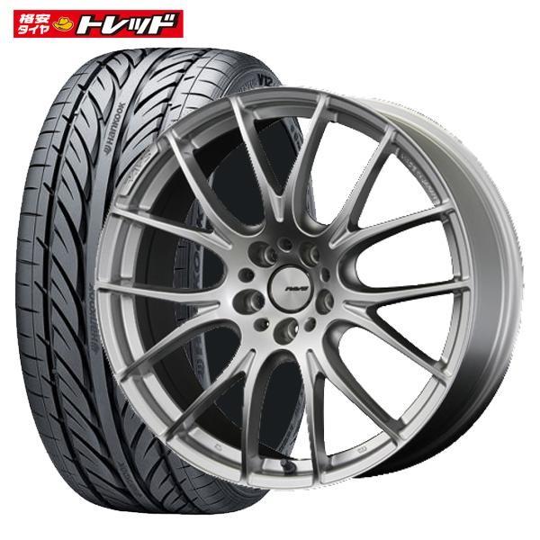 【送料無料】新品夏タイヤ 4本セット RAYS HOMURA 2X7 8.5J-19 +45 5H 114.3 ハンコック VentusV12evo K110 245/40R19 98Y サマータイヤ｜tread-tire2011