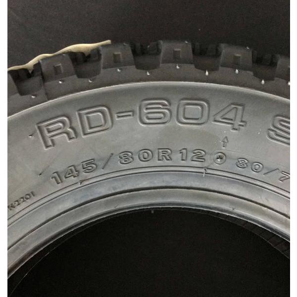 BRIDGESTONE（ブリヂストン） 2026年製 604V RD-604 STEEL 145/80R12