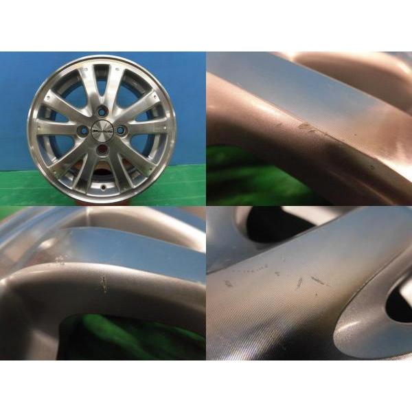 ホンダ シビック フェリオ フィット モビリオ エアウェイブ ホンダ モデューロ 14インチ 5 5j 4h100 45 4本セット 車検用 補修用 4 100 4 100 4穴 タイヤショップ トレッド 通販 Paypayモール