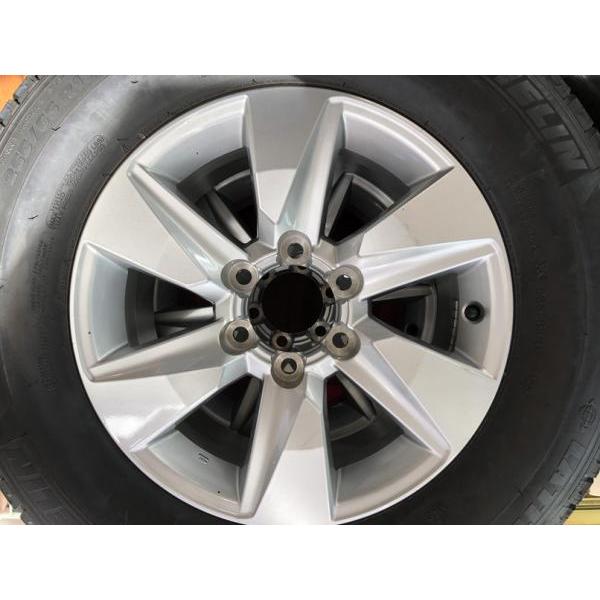 新車外し トヨタ ランドクルーザープラド 150系 後期 純正ホイール 17インチ 7 5j 25 6h139 7 ミシュラン Latitude Tour 265 65r17 112s 18年製 タイヤショップ トレッド 通販 Paypayモール