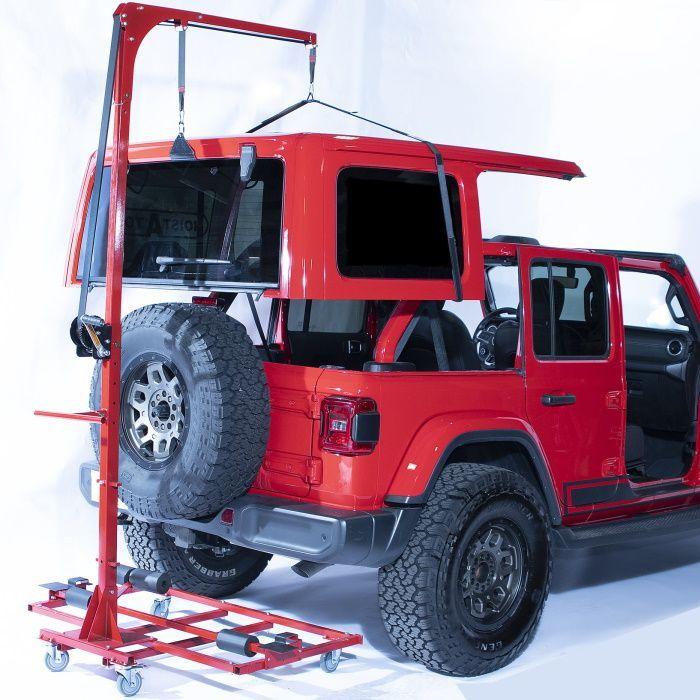 ジープｊｌラングラー ｊｋラングラー 送料無料 ラング ハードトップハンガー ハードトップフロアホイスト 014 Gen2 トレッド4x4サービス 通販 Yahoo ショッピング