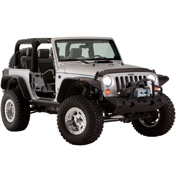 ブッシュワーカー フェンダー 送料無料 エアロパーツ フラットスタイルオーバーフェンダー 送料無料 オーバーフェンダー Bsw 07 トレッド4x4サービス ｊｋラングラー