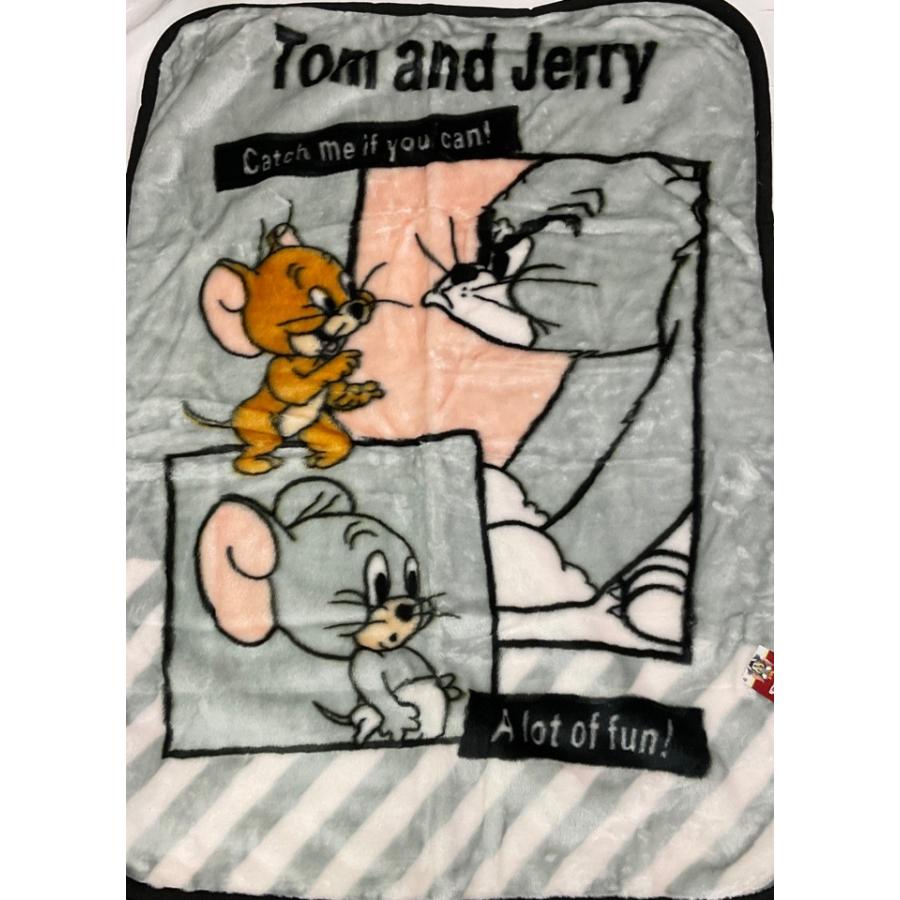 トム＆ジェリーひざ掛け マイヤーひざ掛け マイヤートムとジェリー