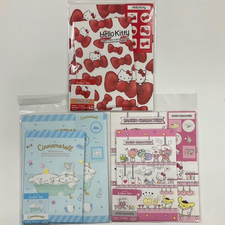 キャラクターレターセット 3点 レターセット サンリオ スヌーピー