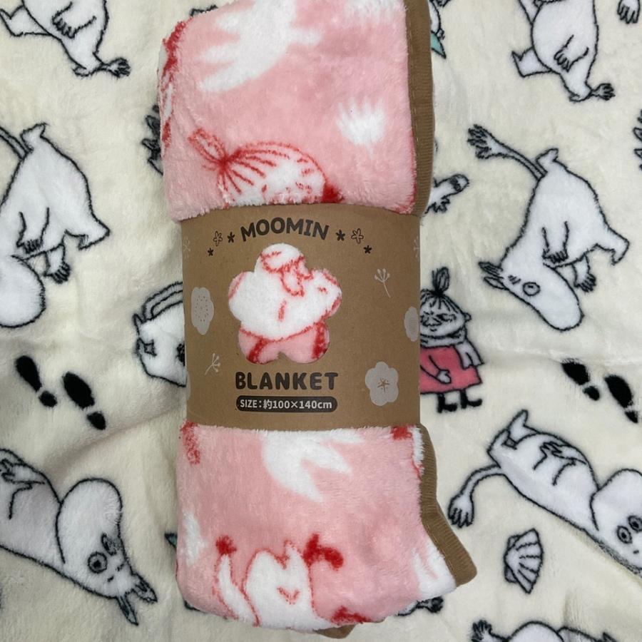 ムーミン MOOMIN ブランケット ハーフケット サンゴマイヤーハーフ