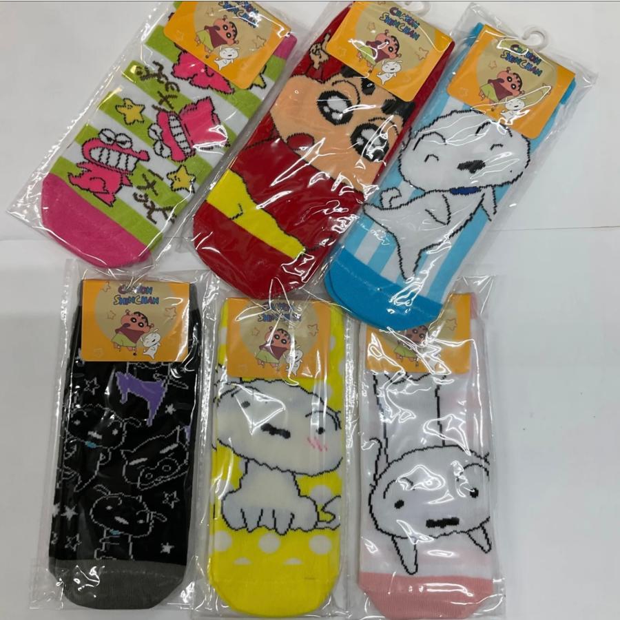 クレヨンしんちゃん ソックス 6足セット : Treasure Town - 通販 クレヨンしんちゃん ソックス 6足セット : Treasure Town - 通販