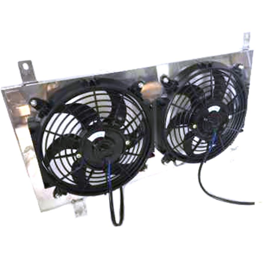 na6ce/na8用　シュラウド付き社外ラジエター電動ファン na6ce/na8用 シュラウド付き社外ラジエター電動ファン - メルカリ