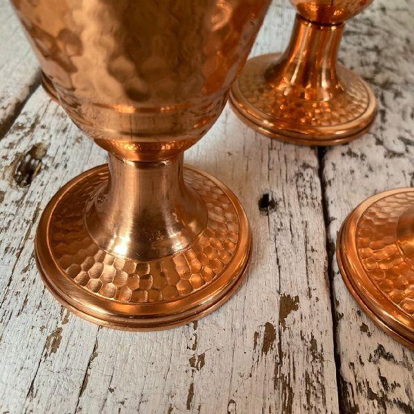 VINTAGE ≫70-80sヴィンテージ デッド未使用*CANADIAN*純銅 ゴブレット