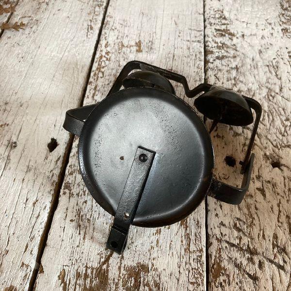 VINTAGE ≫ヴィンテージ*古い アイアン 手燭*自在 燭台*手とぼし 手