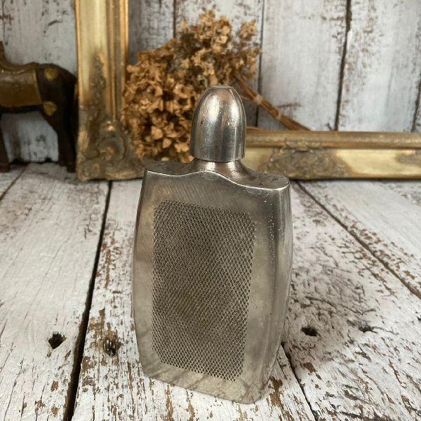 VINTAGE ≫ヴィンテージ*スキットル*携帯用 ウィスキー ボトル*ヒップ