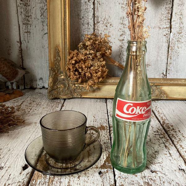 ≫フランス ヴィンテージ*デュラン社*古い 強化 ガラス 珈琲 カップ