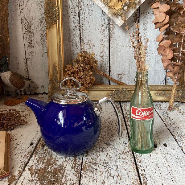 ≫完売*Germany ドイツ製*PRINZ プリンツ*ホーロー ケトル 1.5L*IH